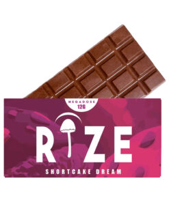 Rize – Shortcake Dream Megadose Mushroom Chocolate Bar 12G