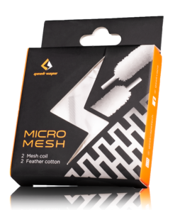 Geekvape Zeus X Micromesh Coil 0.2 and Cotton