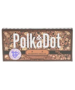Affogato PolkaDot Mushroom Belgian White Chocolate 250mg