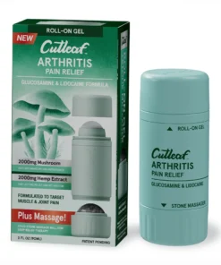 Arthritis Glucosamine and Lidocaine Cutleaf Mushroom Hemp Roll On 2000mg