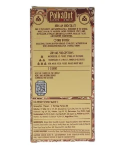 Alternative view of Cookie Butter PolkaDot Mushroom Belgian White Chocolate 250mg