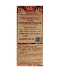 Alternative view of S’More Fun PolkaDot Mushroom Belgian Milk Chocolate 200mg Per Piece