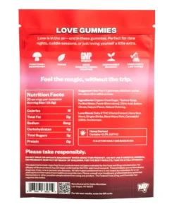 Alternative view of Strawberry Splash Munchies Functional Microdose Love Gummies 20ct
