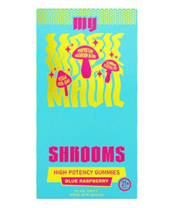 Blue Raspberry My Shroom Mushy High Potency Mushroom Gummies 10ct