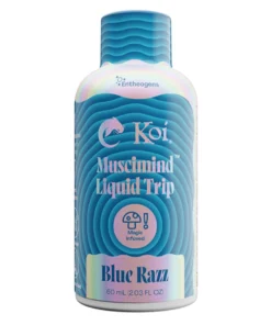 Blue Razz Koi Muscimind Infused Liquid Trip Shot 60ml