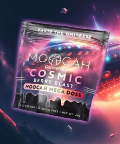 Moocah Megadose Mushroom Gummies – Berry Blast
