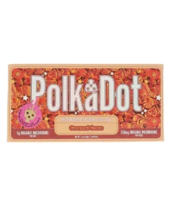 Caramel Crave PolkaDot Mushroom Belgian Milk Chocolate 250mg