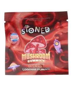 Cherry Stoned Amanita Muscaria Mushroom Gummies 1000MG