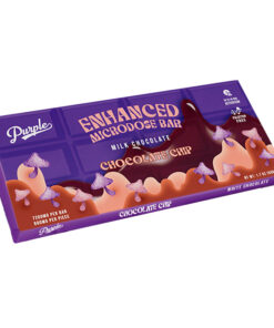 Purple Mushroom Enhanced Microdose Bar – Chocolate Chip
