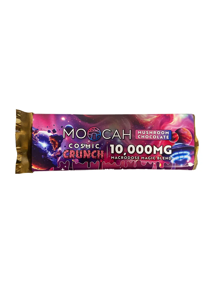 Cosmic Crunch Moocah Macrodose Blend Chocolate Bar 10000MG