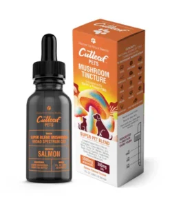 Salmon Cutleaf Pet Mushroom CBD Tinctures