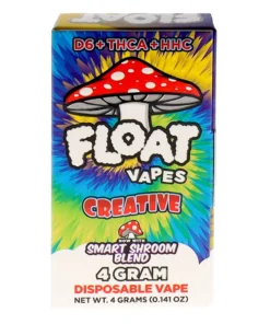 D6+THCA+HHC Creative Float Smart Shroom Blend Vape 4G