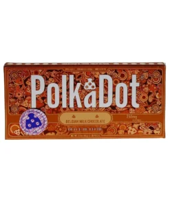 Dulce De Leche PolkaDot Mushroom Belgian Milk Chocolate 250mg
