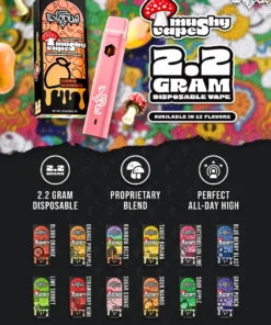 Alternative view of Blood Orange Exodus Mushy Disposable Vape 2.2G