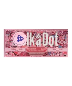 Alternative view of Forbidden Fruit Loop PolkaDot Mushroom Belgian White Chocolate 500mg