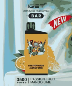 IGET BAR PASSIONFRUIT MANGO LIME – 3500 PUFFS