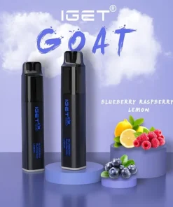IGET GOAT BLUEBERRY RASPBERRY LEMON – 5000 PUFFS