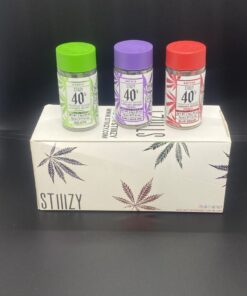 STIIIZY 40’S INFUSED PREROLLS – 5-PACK AUTHENTIC