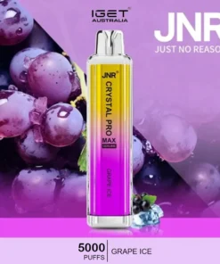 JNR CRYSTAL PRO MAX – GRAPE ICE – 5000 PUFFS