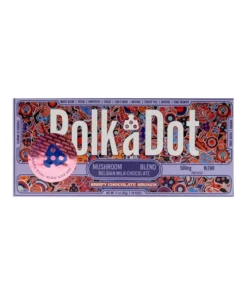 Krispy Chocolate Krunch PolkaDot Mushroom Belgian Milk Chocolate 500mg