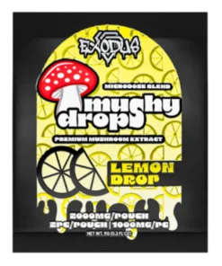 Lemon Drop Exodus Mushy Drops Mushroom Gummies 2000MG