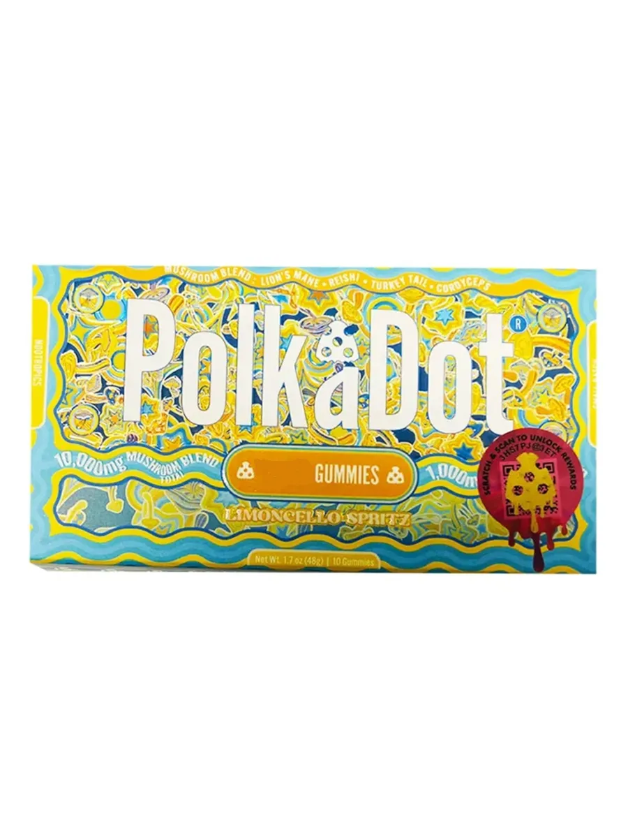 Limoncello Spritz PolkaDot Belgian Shroom Blend Gummies 4G