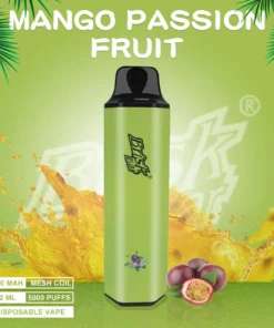 BRISK BAR MANGO PASSION FRUIT – 5000 PUFFS
