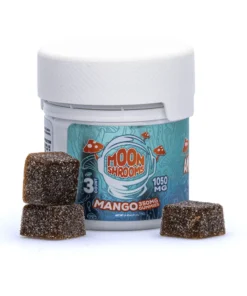 Mango Galaxy Treats Amanita Moon Shrooms Gummies 1050mg