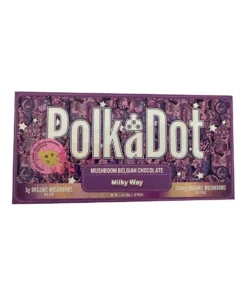 Milky Way PolkaDot Mushroom Belgian Milk Chocolate 250mg Per Piece