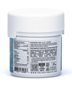 Alternative view of Mango Galaxy Treats Amanita Moon Shrooms Gummies 1050mg