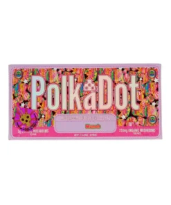 Munch PolkaDot Mushroom Belgian Milk Chocolate 250mg