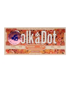 Ooey Gooey PolkaDot Mushroom Belgian Milk Chocolate 500mg