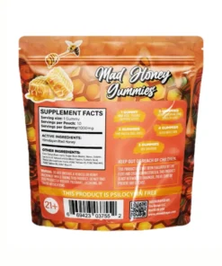 Alternative view of Peach Stoned Mad Honey Gummies 10000MG 10ct