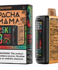 Peach Berry Disposable Vape (25000 Puffs) by Pachamama 25K
