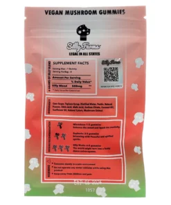 Alternative view of Peachy Euphoria Silly Farms Vegan Mushroom Gummies 4000MG