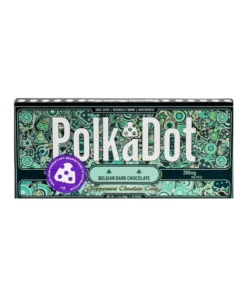 Peppermint Chocolate Crisp PolkaDot Mushroom Belgian Dark Chocolate 200mg Per Piece