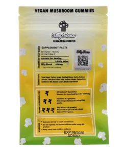 Alternative view of Pineapple Ghost Pepper Silly Farms Vegan Mushroom Gummies 4000MG