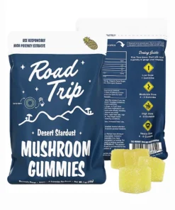 Pineapple Road Trip Desert Stardust Shroom Vegan Gummies 8ct 28G