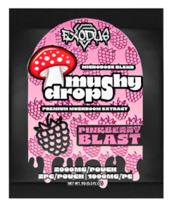 Pinkberry Blast Exodus Mushy Drops Mushroom Gummies 2000MG