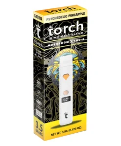 Psychedelic Pineapple Torch Mind Melt Mushroom x THC-A Blend White Series Vape 3.5G