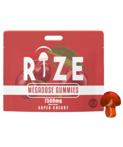 Rize – Super Cherry Mushroom Gummies – 7500mg – 15ct