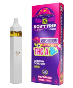 Shroom Dongers Dozo Mushroom Extract + THC-A Disposable 2.5G