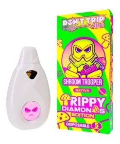 Shroom Trooper Dozo Don’t Trip Trippy Diamonds Disposable 5G
