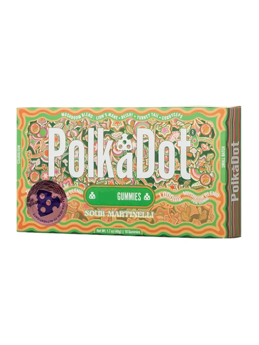 Sour Martinelli PolkaDot Belgian Shroom Blend Gummies 4G