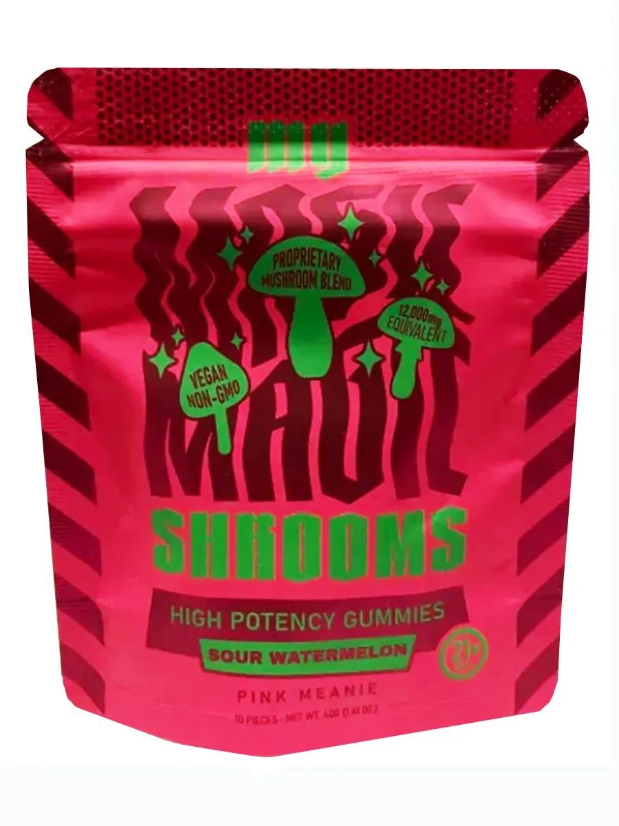Sour Watermelon Pink Meanie Exodus My Shroom Mushy Gummies 10pcs 40G