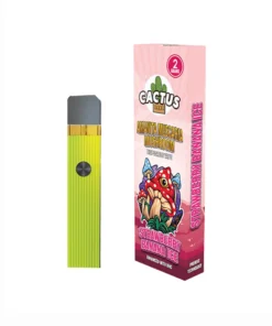 Strawberry Banana Ice Cactus Labs Amanita Muscaria Mushroom Vape Enhanced With HHC 2G