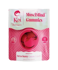 Strawberry Cotton Candy Koi Psychedelic Muscimind Gummies 10ct 30g