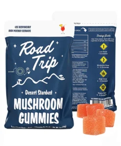 Sunset Punch Road Trip Desert Stardust Shroom Vegan Gummies 8ct 28G