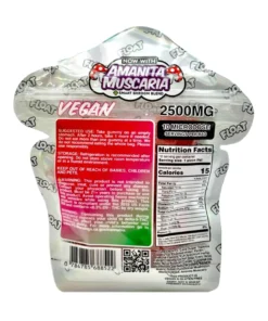 Alternative view of Wacky Melon Float Mushroom Gummies + Delta 9 THC 2500mg