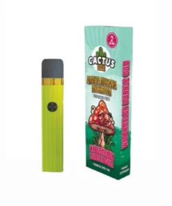 Watermelon Bubble Gum Cactus Labs Amanita Muscaria Mushroom Vape Enhanced With HHC 2G